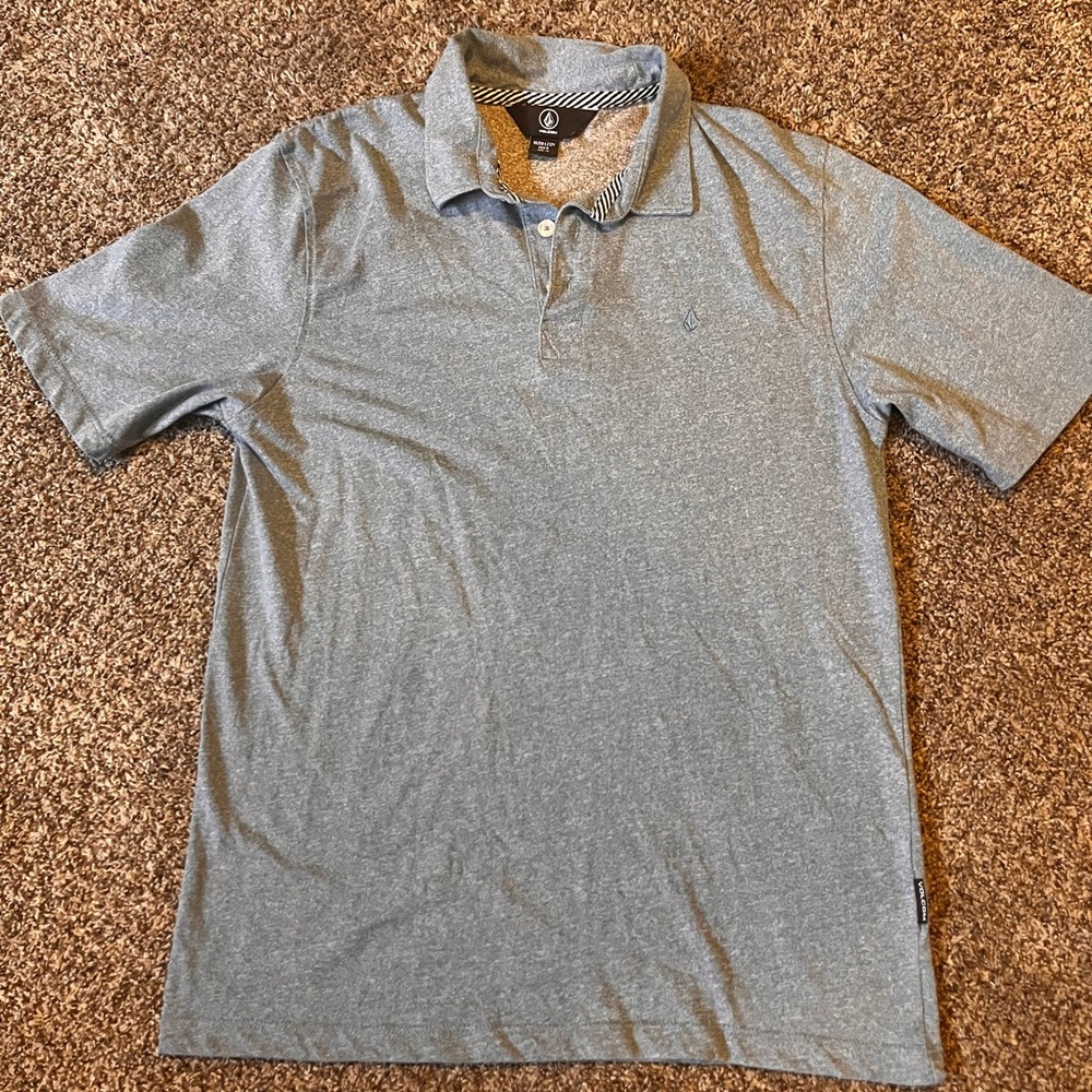 Volcom Youth Sz L/12 Polo Top